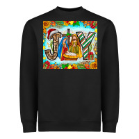 Joy Jesus Heavyweight Sweatshirt | Teevron