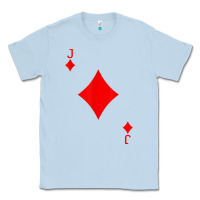 Dusty Blue jack of diamond deck of cards halloween costume t shirt Classic Tee - trangStudio