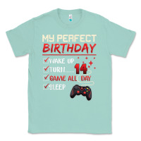 Seafoam 14 Year Old Gamer Gift Boy Teen 14th Perfect Birthday Gaming Classic Tee - trangStudio