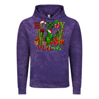 Cloud Purple howdy christmas with cactusses Vintage Hoodie - CowGirlArtShop
