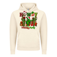Vintage Artic howdy christmas with cactusses Vintage Hoodie - CowGirlArtShop