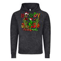 Vintage Black howdy christmas with cactusses Vintage Hoodie - CowGirlArtShop
