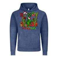 Vintage Denim howdy christmas with cactusses Vintage Hoodie - CowGirlArtShop