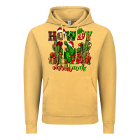Vintage Mustard howdy christmas with cactusses Vintage Hoodie - CowGirlArtShop
