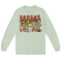 Matcha Mama needs a drink mother's day Long Sleeve Tee - HowdyJamesFarm
