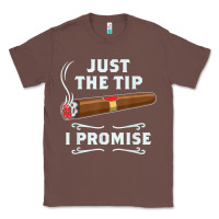 Chestnut Just The Tip Cigar Smoker Gift Funny Cigar Smoking Classic Tee - trangStudio