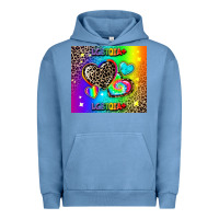 Pigment Pebble Blue lgbtq pride Urban Hoodie - AdoDesignShop
