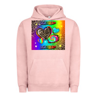 Pigment Salmon lgbtq pride Urban Hoodie - AdoDesignShop