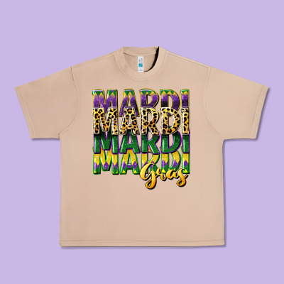 Mardi Gras Urban Heavy Tee Designed By Cowgirlartshop