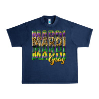 Navy mardi gras Urban Heavy Tee - CowGirlArtShop