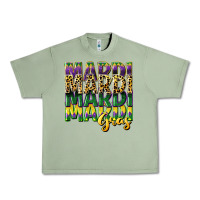 Oil Green mardi gras Urban Heavy Tee - CowGirlArtShop