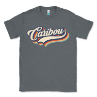 Charcoal Heather I Love Caribou City Usa Retro Vintage Classic Tee - trangStudio