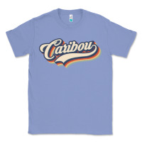 Colony Blue I Love Caribou City Usa Retro Vintage Classic Tee - trangStudio