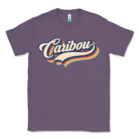 Lavender I Love Caribou City Usa Retro Vintage Classic Tee - trangStudio