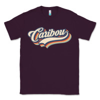 Plum I Love Caribou City Usa Retro Vintage Classic Tee - trangStudio