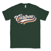 Sports Green I Love Caribou City Usa Retro Vintage Classic Tee - trangStudio