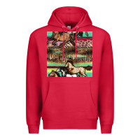 Cardinal horses seamless pattern Premium Hoodie - BundleAndBundleShop