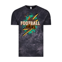 Cloud Black Football Vibes Vintage Tee - HowdyJamesFarm