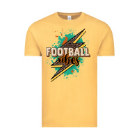 Vintage Mustard Football Vibes Vintage Tee - HowdyJamesFarm