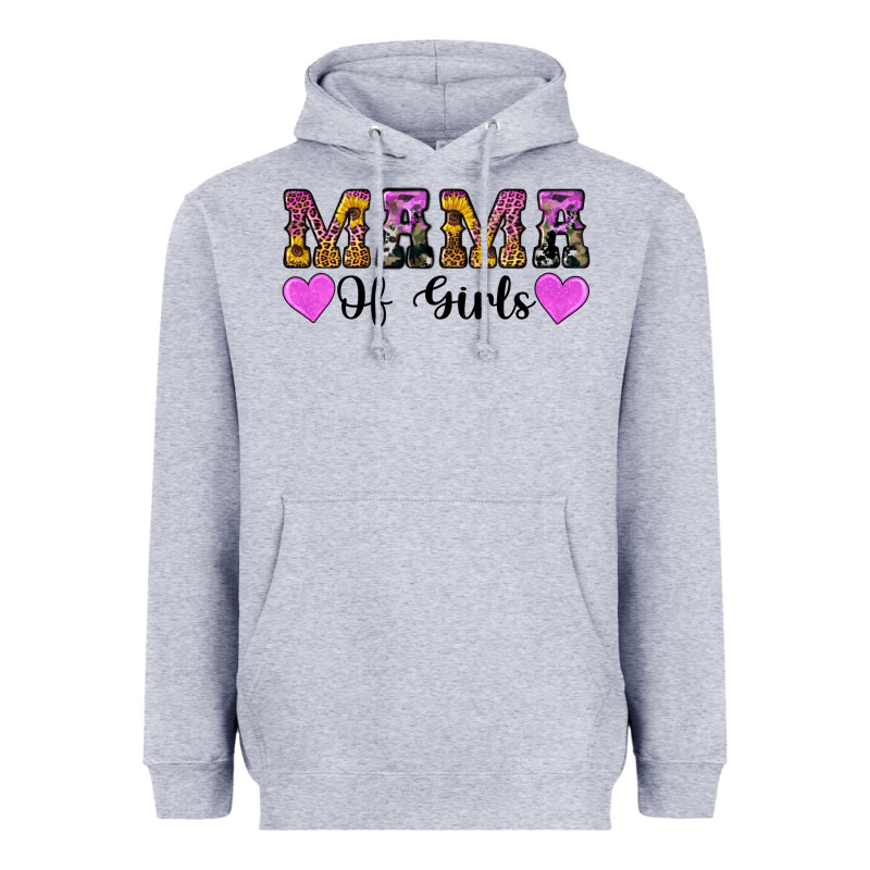 Western Mama Of Girls Heavyweight Hoodie by Artiststas | Teevron