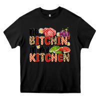 Black no bitchin'in my kitchen Heavy Core Tee - Artiststas