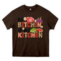 Chocolate Brown no bitchin'in my kitchen Heavy Core Tee - Artiststas