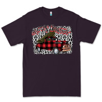 Plum Merry Christmas Truck Premium Tee - Bettercallsaul