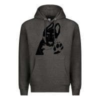 Charcoal Heather German Shepherd German Shepherd Puppy Premium Hoodie - trangStudio