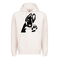Pale Pink German Shepherd German Shepherd Puppy Premium Hoodie - trangStudio