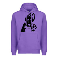 Purple German Shepherd German Shepherd Puppy Premium Hoodie - trangStudio