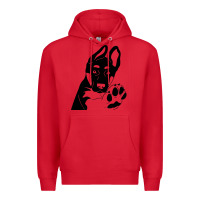 Red German Shepherd German Shepherd Puppy Premium Hoodie - trangStudio