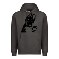 Smoke German Shepherd German Shepherd Puppy Premium Hoodie - trangStudio