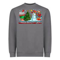 Storm Jingle All The Way Heavyweight Sweatshirt - CowhideDigitalArt