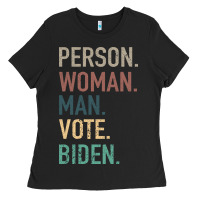 Black Person Woman Man Vote Biden Ladies Tee - Bettercallsaul