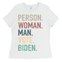White Person Woman Man Vote Biden Ladies Tee - Bettercallsaul