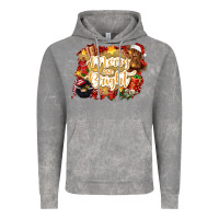 Cloud Rock merry and bright Vintage Hoodie - CowGirlArtShop