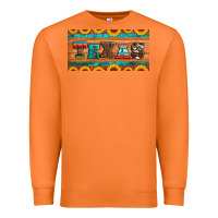 Carrot texas sunflowers license plate Premium Sweatshirt - Artiststas