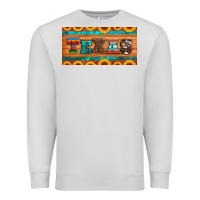 Dove Grey texas sunflowers license plate Premium Sweatshirt - Artiststas