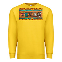 Lemon texas sunflowers license plate Premium Sweatshirt - Artiststas