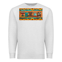 Oatmeal Heather texas sunflowers license plate Premium Sweatshirt - Artiststas