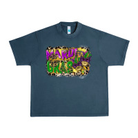 Midnight Navy mardi gras Urban Heavy Tee - CowGirlArtShop