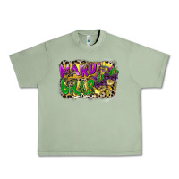 Oil Green mardi gras Urban Heavy Tee - CowGirlArtShop