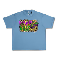 Pebble Blue mardi gras Urban Heavy Tee - CowGirlArtShop