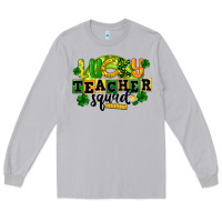 Moon Dust Lucky Teacher Squad St. Patrick's Day Long Sleeve Tee - CowGirlArtShop