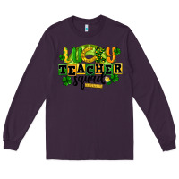 Plum Lucky Teacher Squad St. Patrick's Day Long Sleeve Tee - CowGirlArtShop