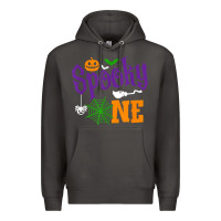 Smoke spooky one boy halloween 1st birthday matching family t shirt Premium Hoodie - trangStudio