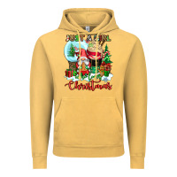 Vintage Mustard just a girl who loves christmas Vintage Hoodie - CowGirlArtShop