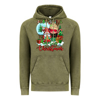 Just A Girl Who Loves Christmas Vintage Hoodie | Teevron