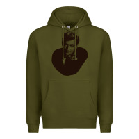 Army Green Bobby Darin Premium Hoodie - trangStudio