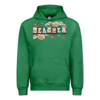 Emerald daisy teacher Urban Hoodie - AdoDesignShop